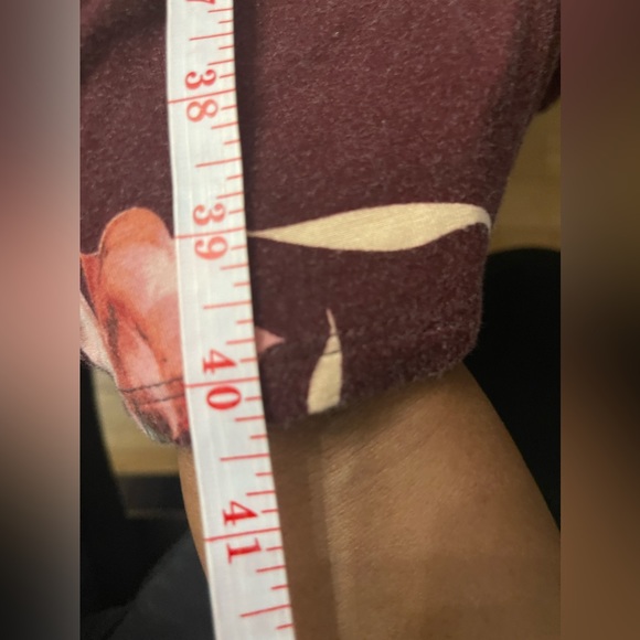 EUC XL Floral/Stripe Maxi Dress - Picture 11 of 11